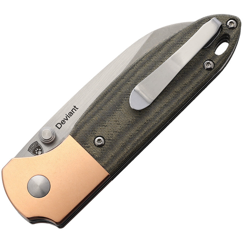 Kizer Cutlery Deviant Linerlock Green