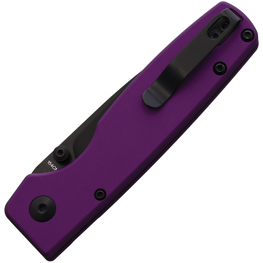 Kizer Cutlery Original Button Lock Purple