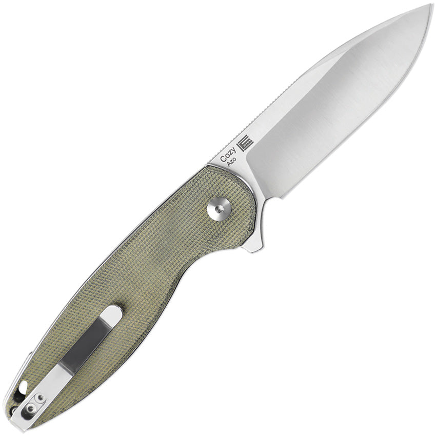 Kizer Cutlery Cozy Linerlock Green