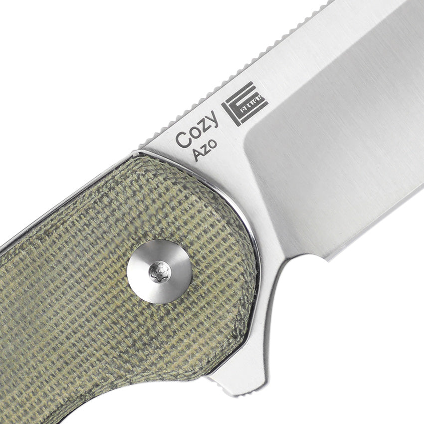 Kizer Cutlery Cozy Linerlock Green