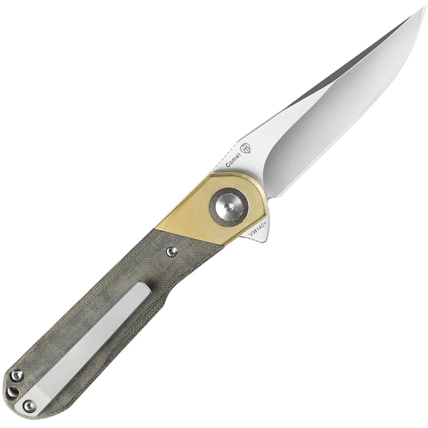 Kizer Cutlery Comet Linerlock Green