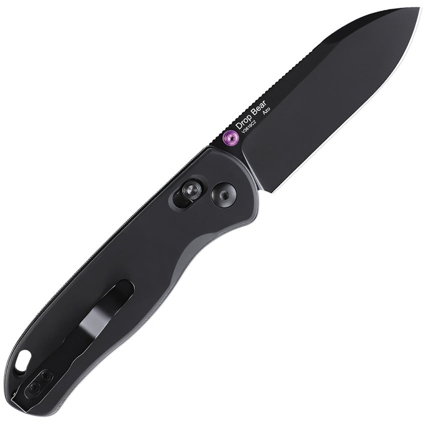 Kizer Cutlery Drop Bear Axis Lock Black