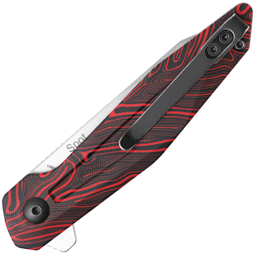 Kizer Cutlery Spot Linerlock Black/Red