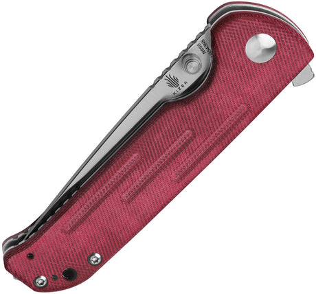 Kizer Cutlery Justice Linerlock Red