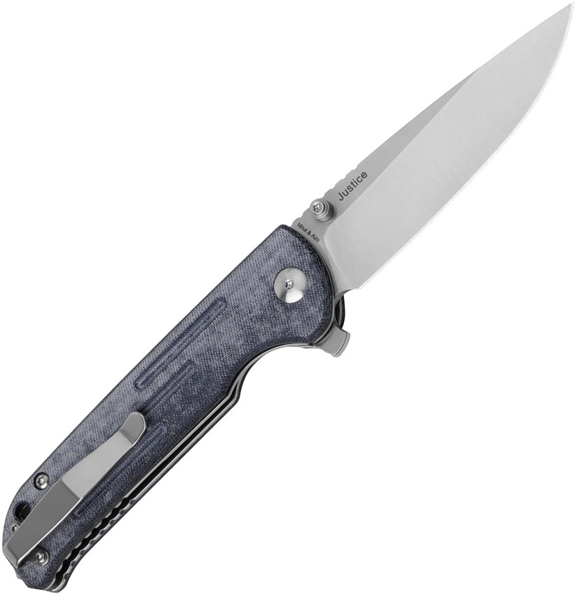 Kizer Cutlery Justice Linerlock Denim