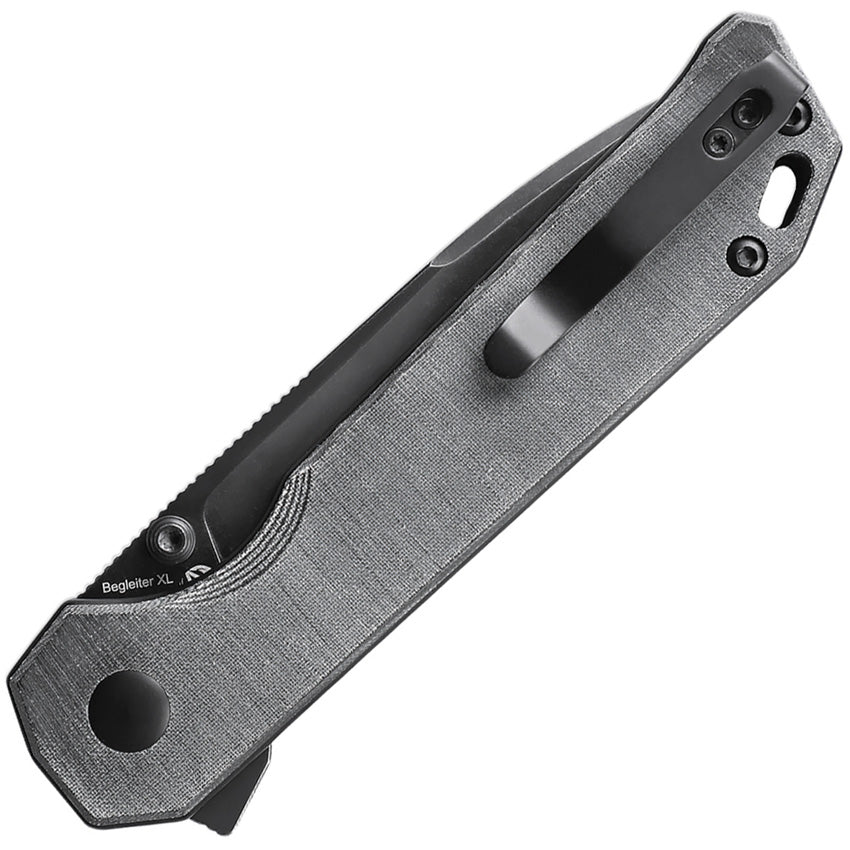 Kizer Cutlery Begleiter XL Button Lock Black