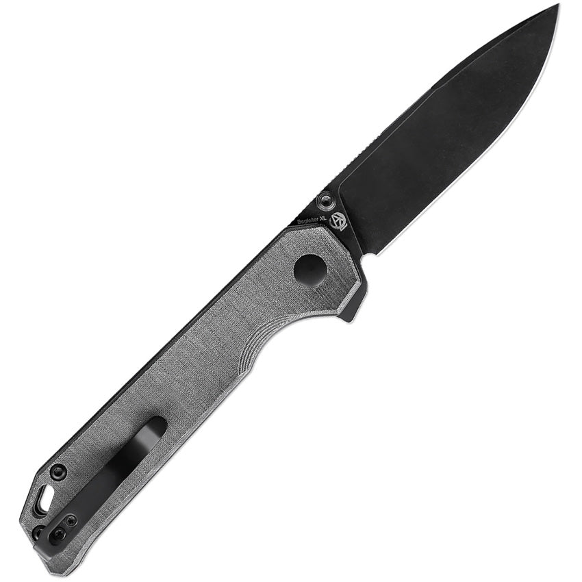 Kizer Cutlery Begleiter XL Button Lock Black