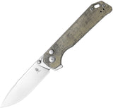 Kizer Cutlery Begleiter XL Button Lock Grn