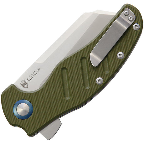 Kizer Cutlery Sheepdog Linerlock Green