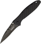 Kershaw Leek Linerlock A/O CF Damascus