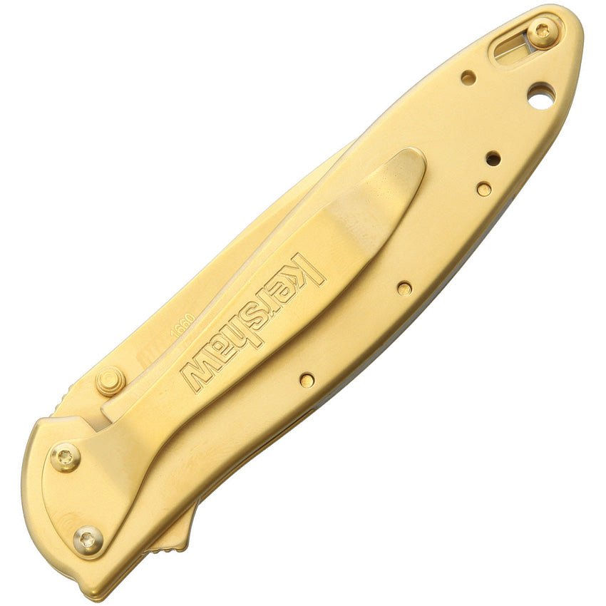 Kershaw Leek A/O Gold