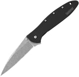 Kershaw Leek Linerlock A/O Black SW