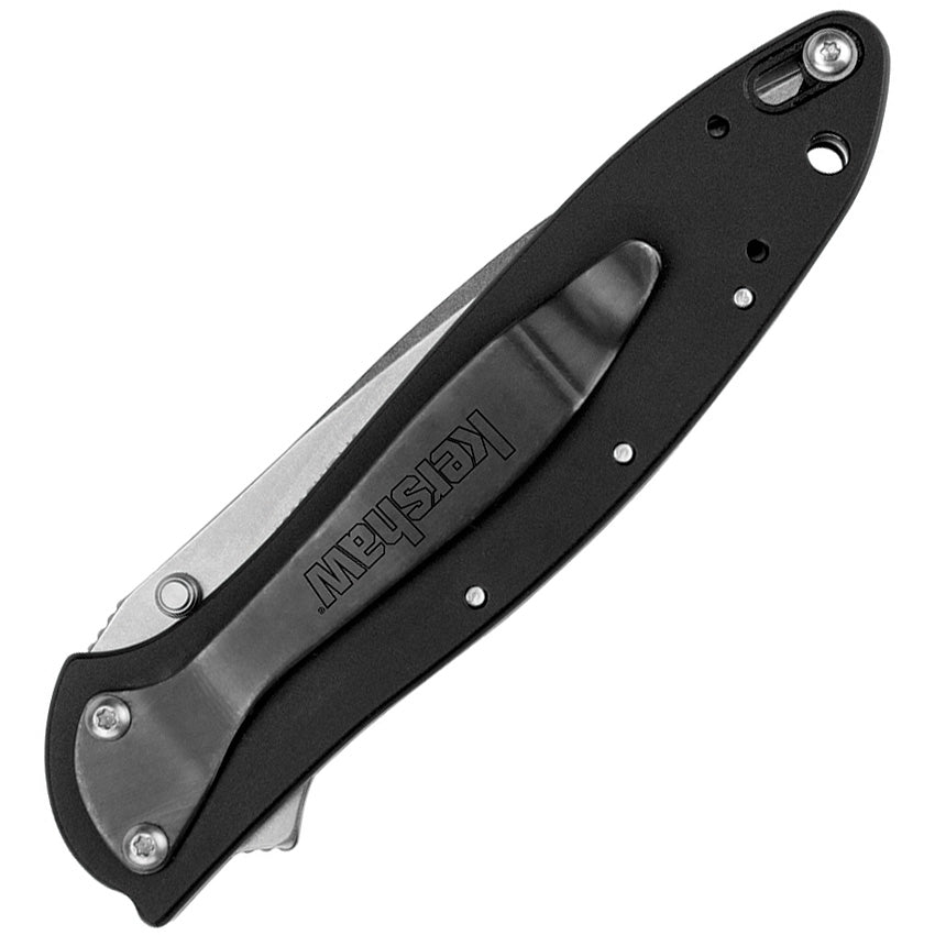 Kershaw Leek Linerlock A/O Black SW