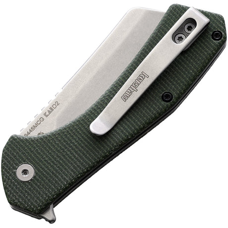 Kershaw Static Framelock Green D2