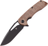 Kansept Knives Kryo Framelock Brown