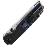 Kansept Knives Warrior Linerlock Blk/Blue