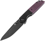 Kansept Knives Warrior Linerlock Purple G10