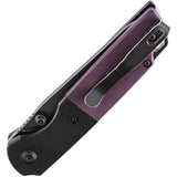 Kansept Knives Warrior Linerlock Purple G10