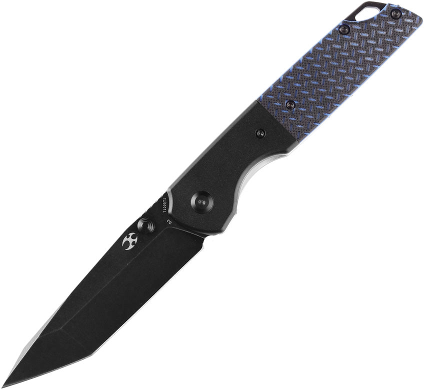 Kansept Knives Warrior Linerlock Blk/Blue