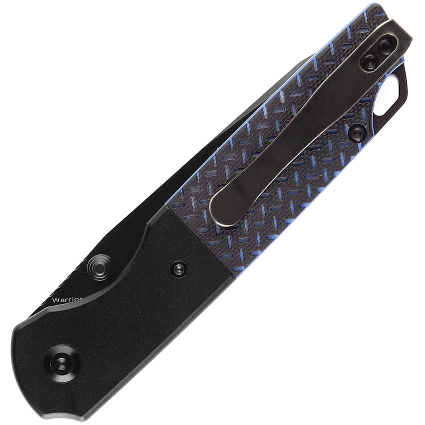 Kansept Knives Warrior Linerlock Blk/Blue