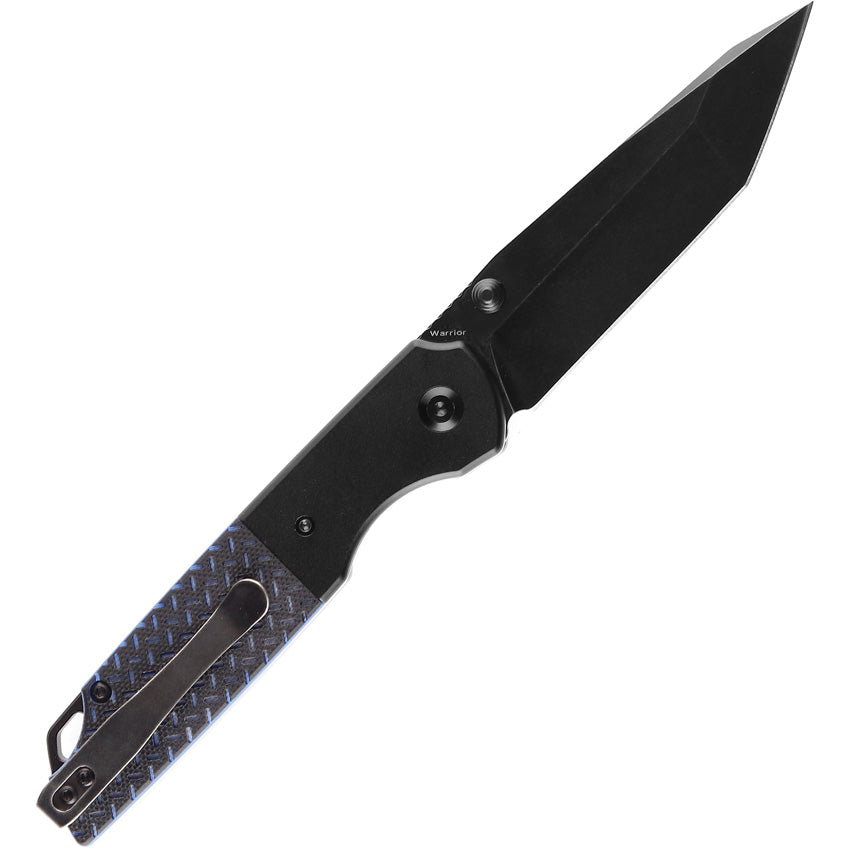 Kansept Knives Warrior Linerlock Blk/Blue