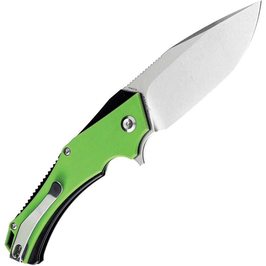 Kansept Knives Helix Linerlock Green