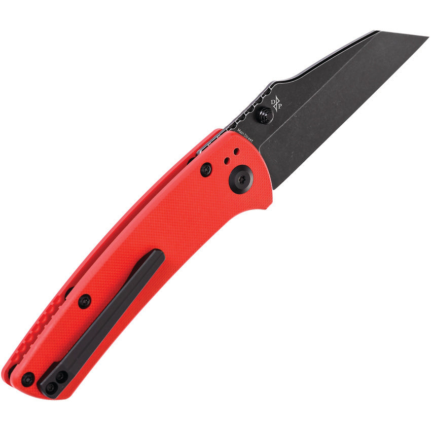 Kansept Knives Main Street Linerlock Red