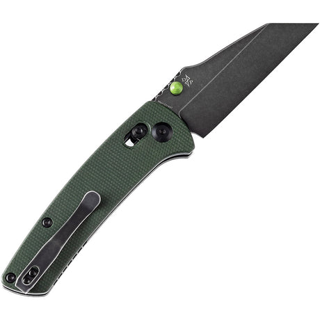 Kansept Knives Main Street Crosslock Grn