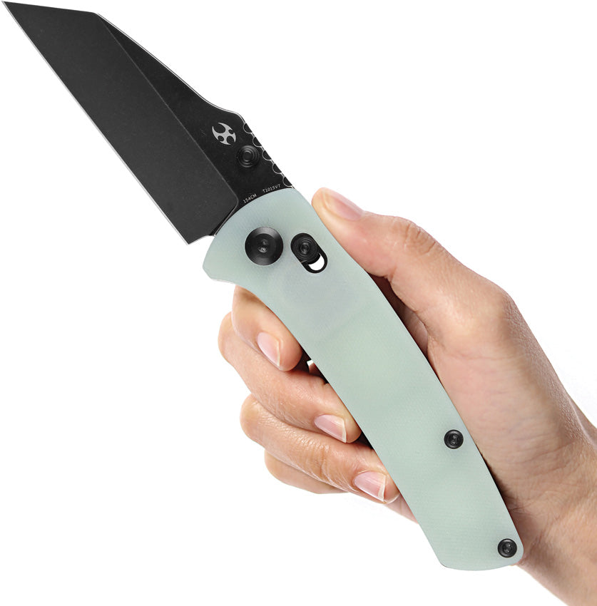 Kansept Knives Main Street Crosslock Jade