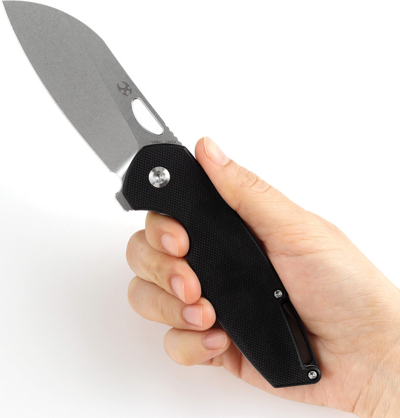 Kansept Knives Model 6 Linerlock Black G10