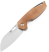 Kansept Knives Model 6 Linerlock Brn Micarta