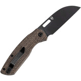 Kansept Knives Convict Linerlock Brown