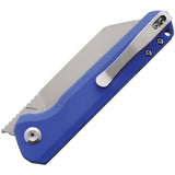 Kansept Knives Bulldozer Framelock Blue