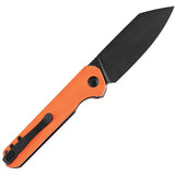 Kansept Knives Bulldozer Framelock Orange