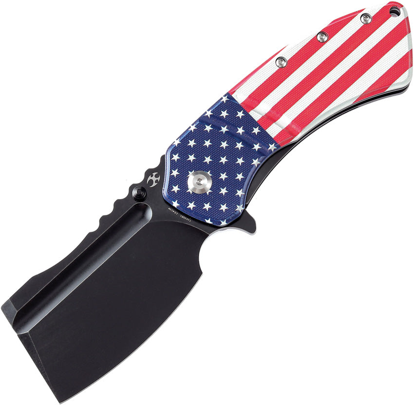 Kansept Knives XL Korvid Linerlock Flag