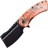 Kansept Knives XL Korvid Linerlock Org Camo