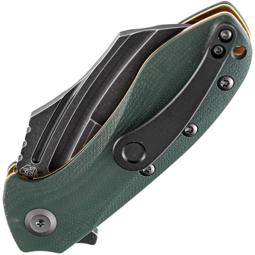 Kansept Knives KTC3 Linerlock Green G10