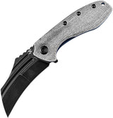 Kansept Knives KTC3 Linerlock Black Micarta