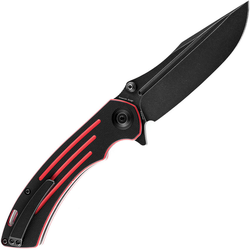 Kansept Knives Pretatout Linerlock Black/Red