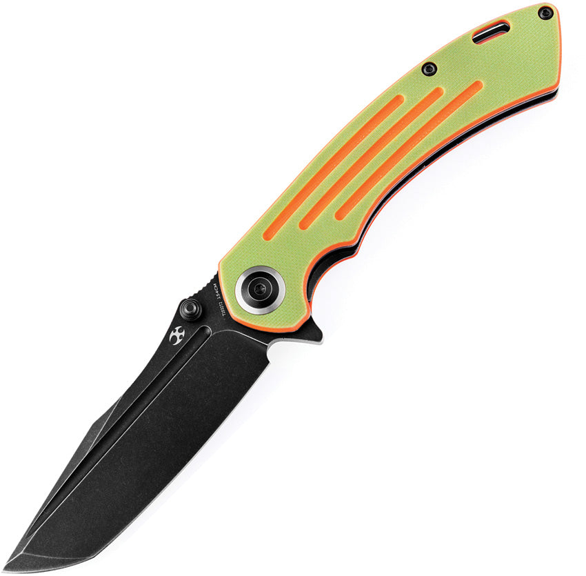 Kansept Knives Pretatout Linerlock Green/Org