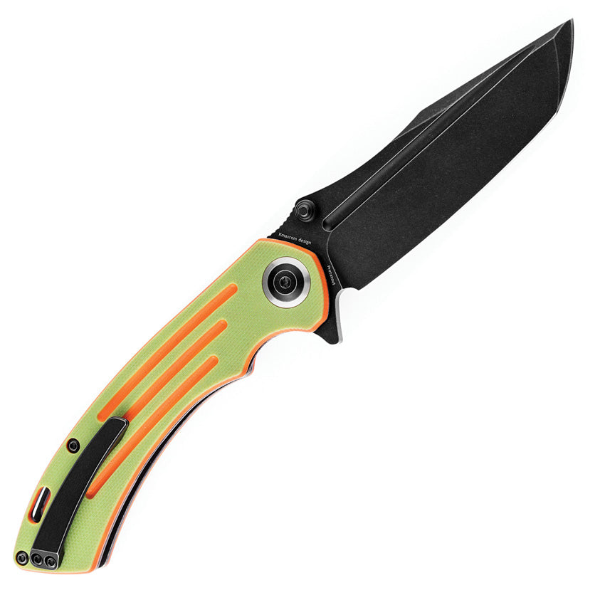 Kansept Knives Pretatout Linerlock Green/Org