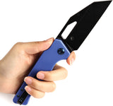 Kansept Knives Egress Linerlock Blue G10