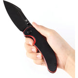 Kansept Knives Nesstreet Linerlock Black/Red