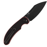 Kansept Knives Nesstreet Linerlock Black/Red