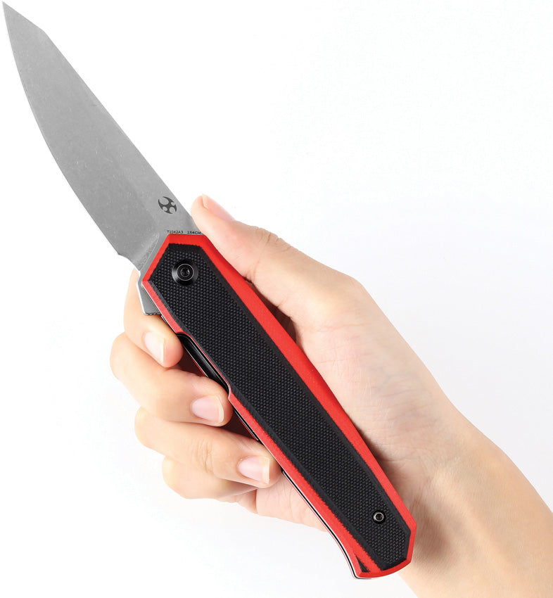 Kansept Knives Integra Linerlock Black/Red