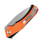 Kansept Knives Mini Hellx Linerlock Orange