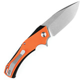 Kansept Knives Mini Hellx Linerlock Orange