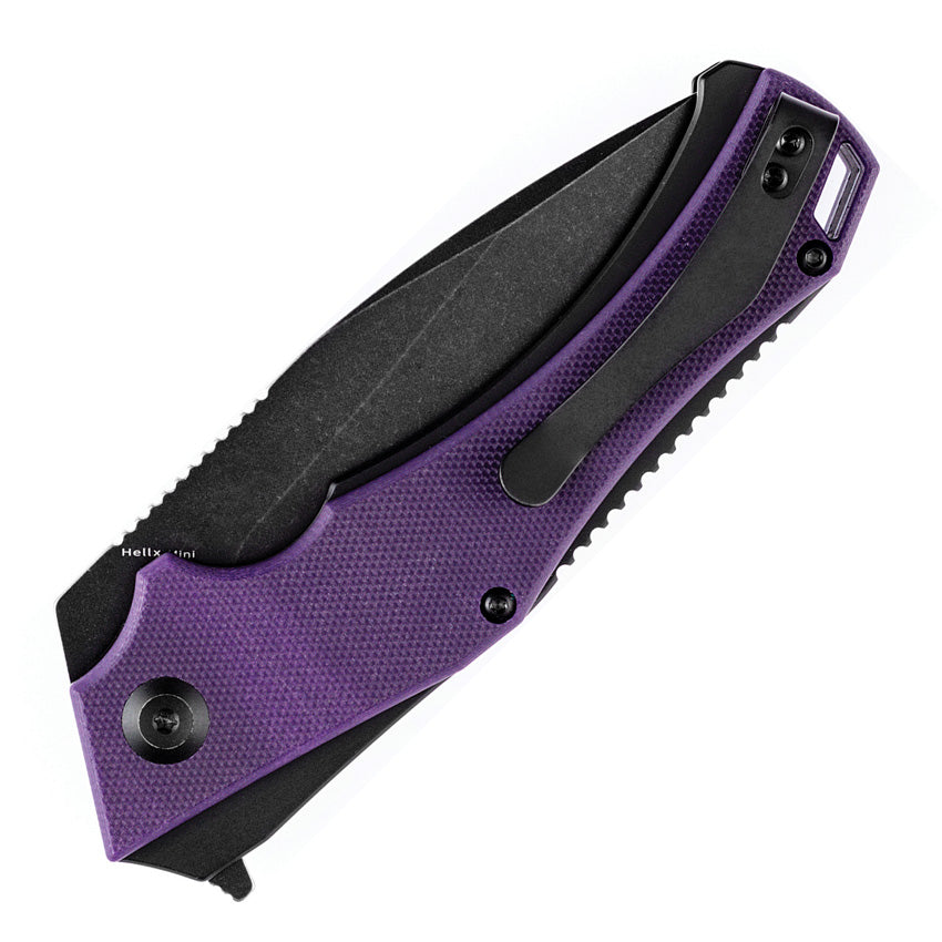 Kansept Knives Mini Hellx Linerlock Purple