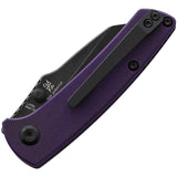 Kansept Knives Little Main Street Purple G10