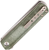 Kansept Knives Foosa Folder Green Micarta